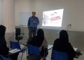 کلاس آموزش خبرنگاری در آب پخش برگزار شد+تصاویر