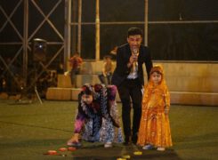 جشنواره بازی های بومی و محله ای آب پخش برگزار شد +تصاویر